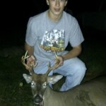 DJ's 8 point buck shot Trophy